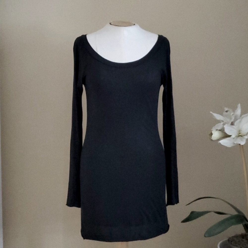 Express Long Sleeve Black T-Shirt